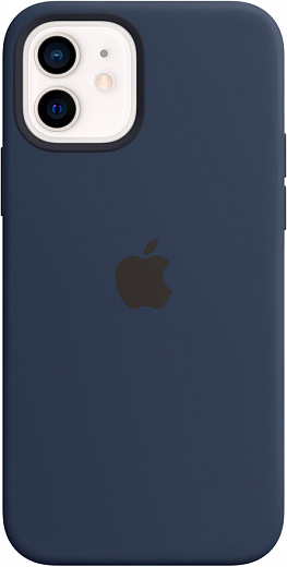 Чехол Apple для iPhone 12/12 Pro Silicone Case with MagSafe (ультрамарин)